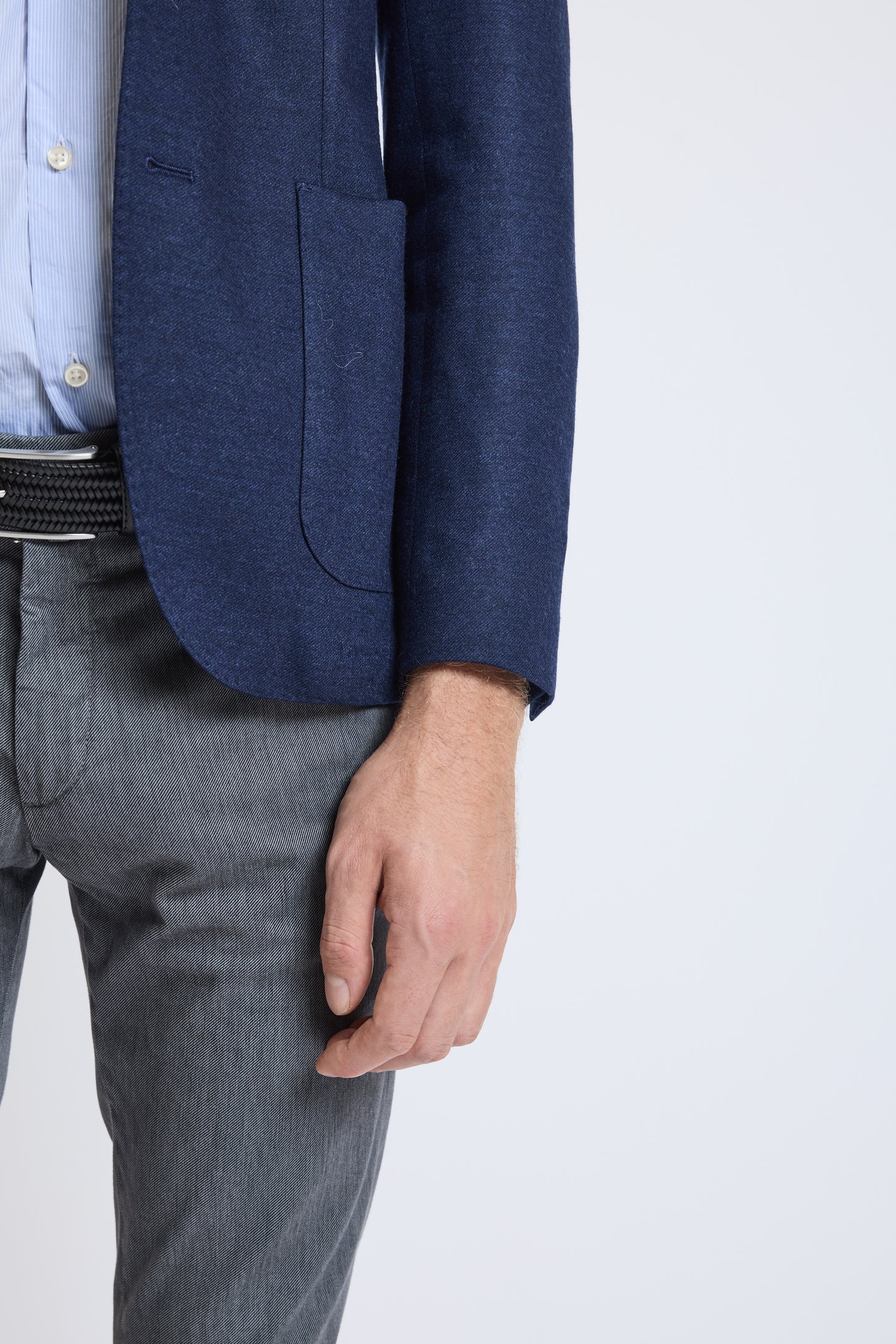 VESTE JERSEY LAINE MARINE