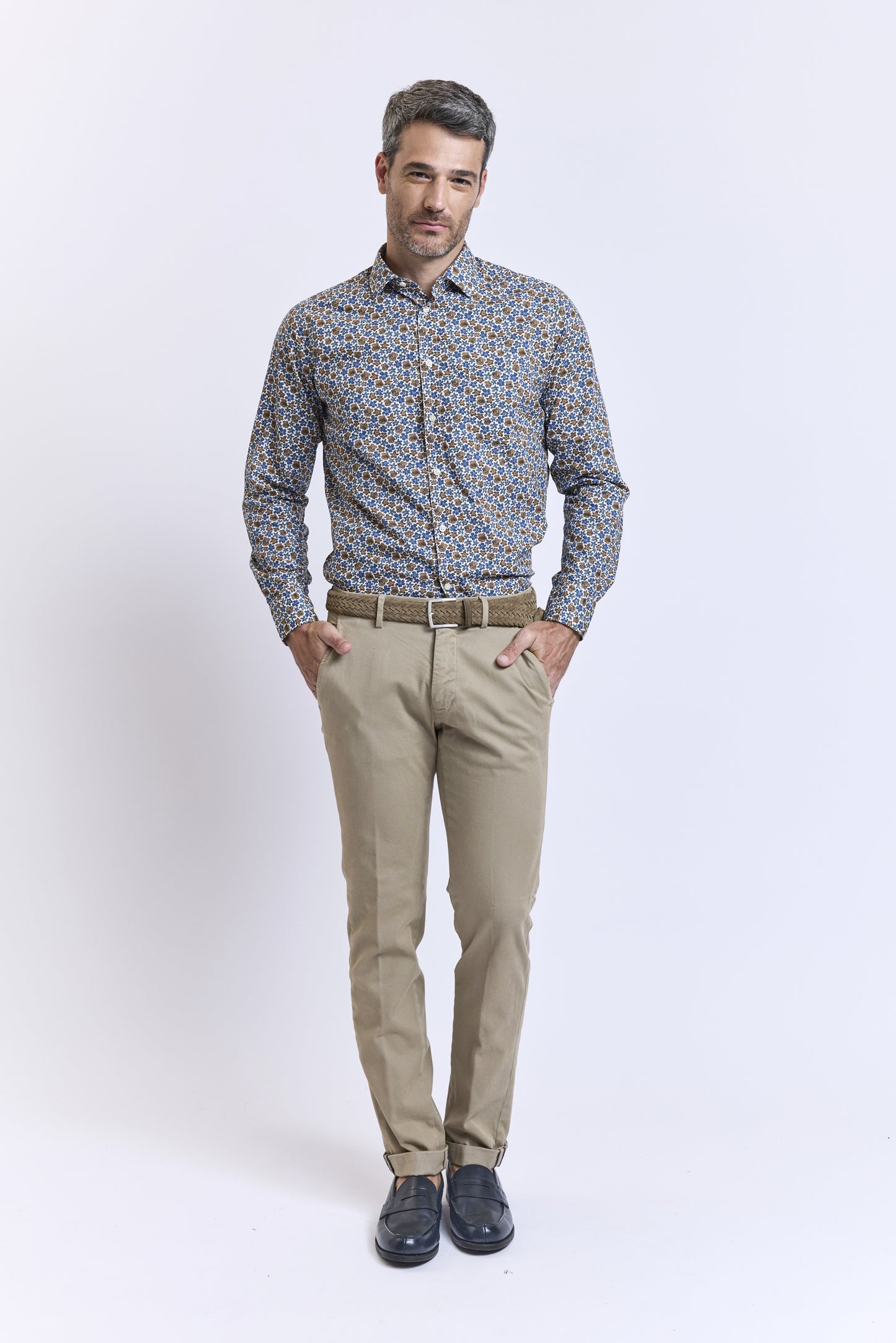 PANTALON GABARDINE MODAL BEIGE