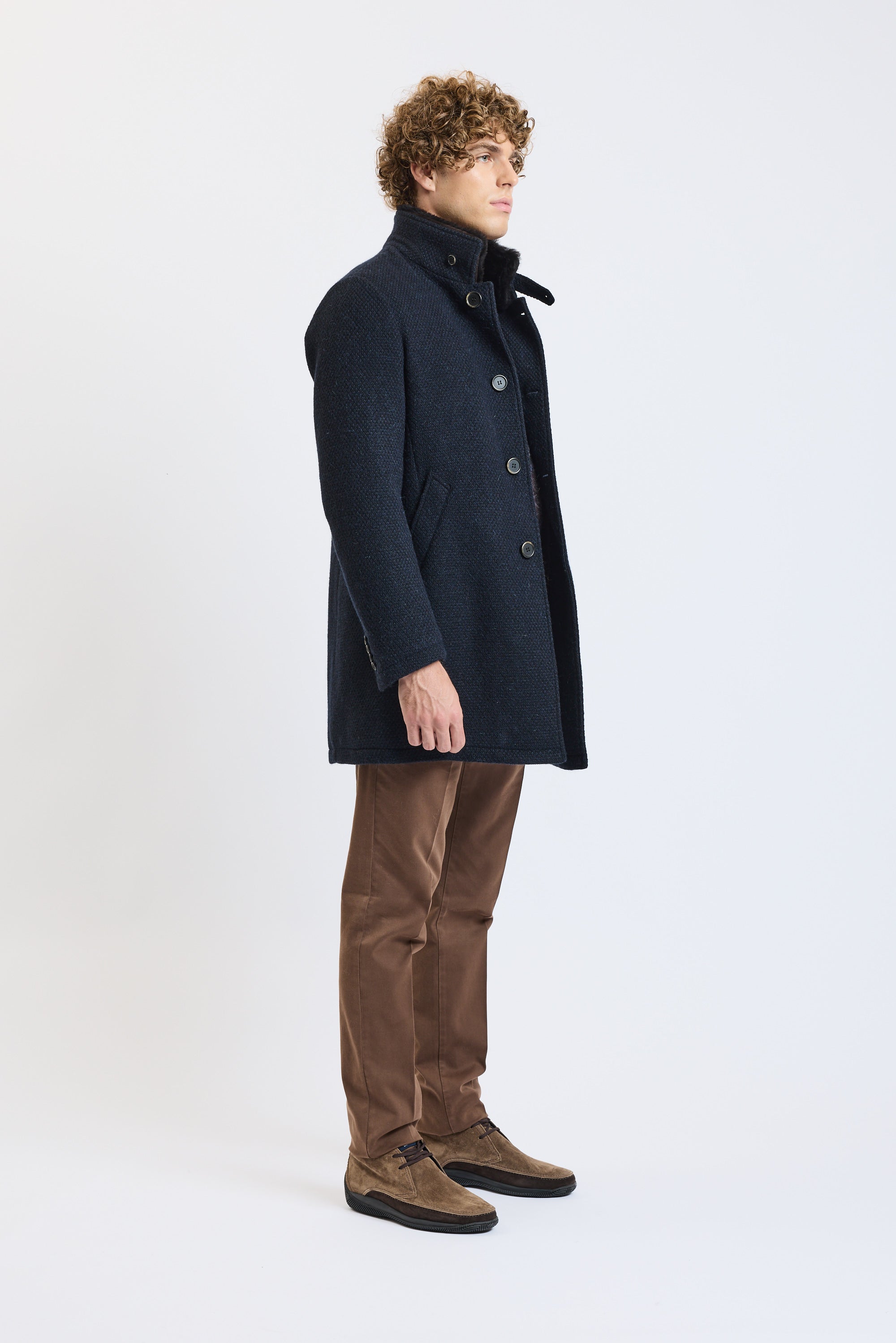Victoire coat navy sales