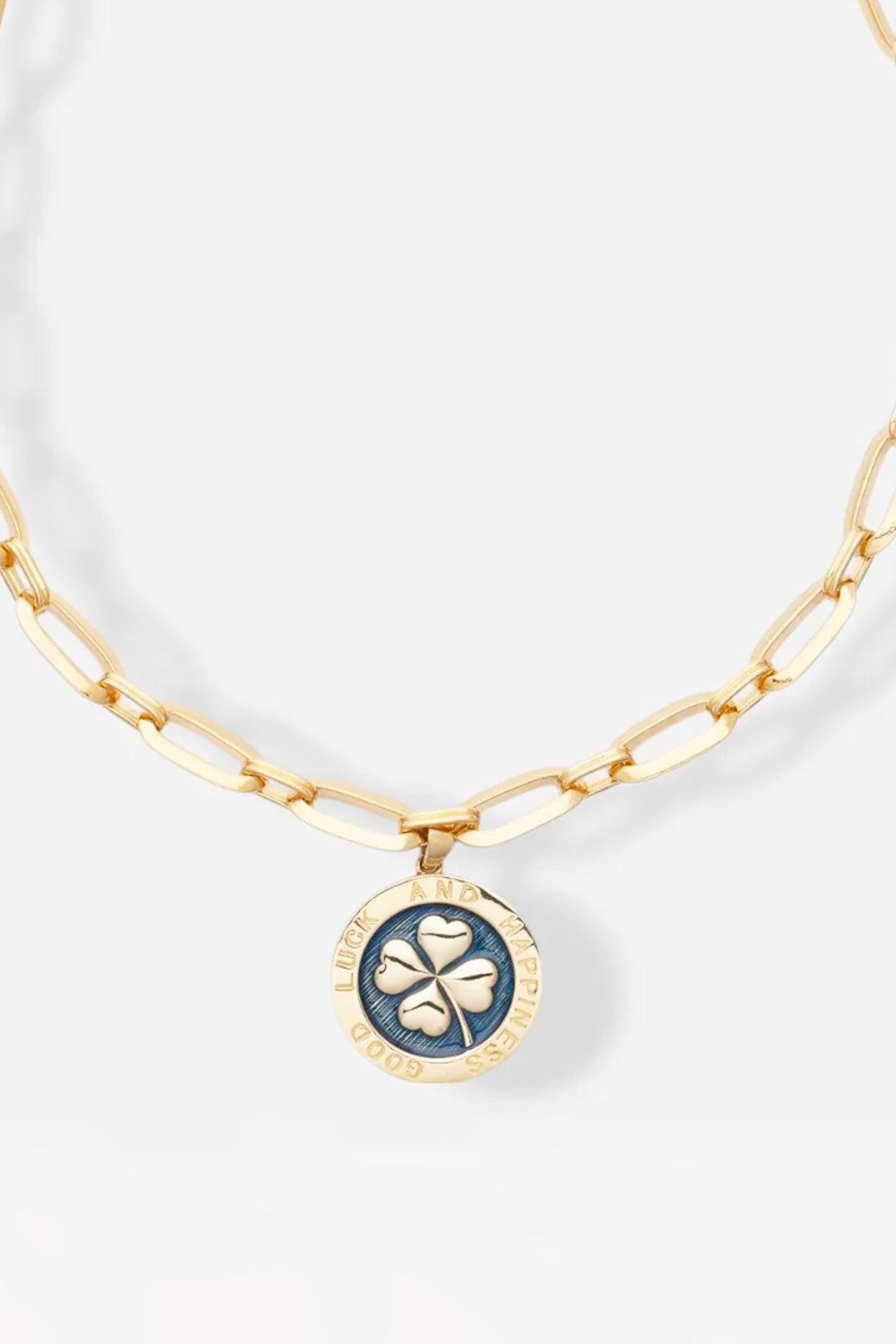 SHARMROCK MEDAL BLUE