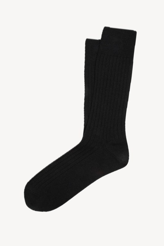 CHAUSSETTES COURTES LAINE NOIR