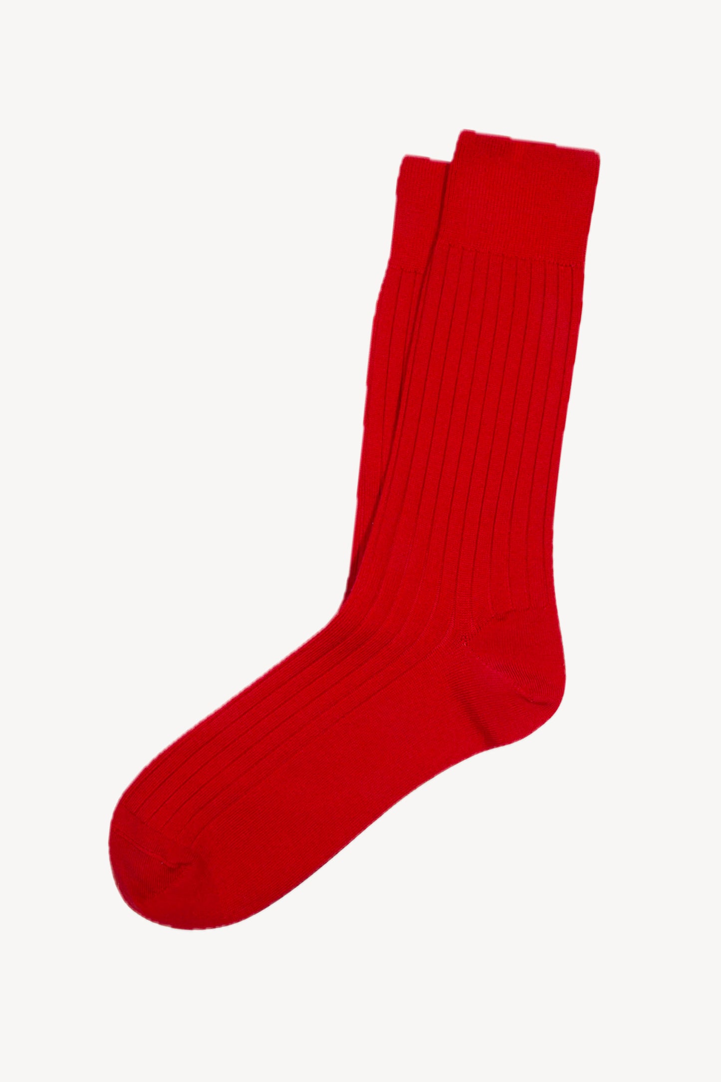 SHORT WOOL SOCKS RED