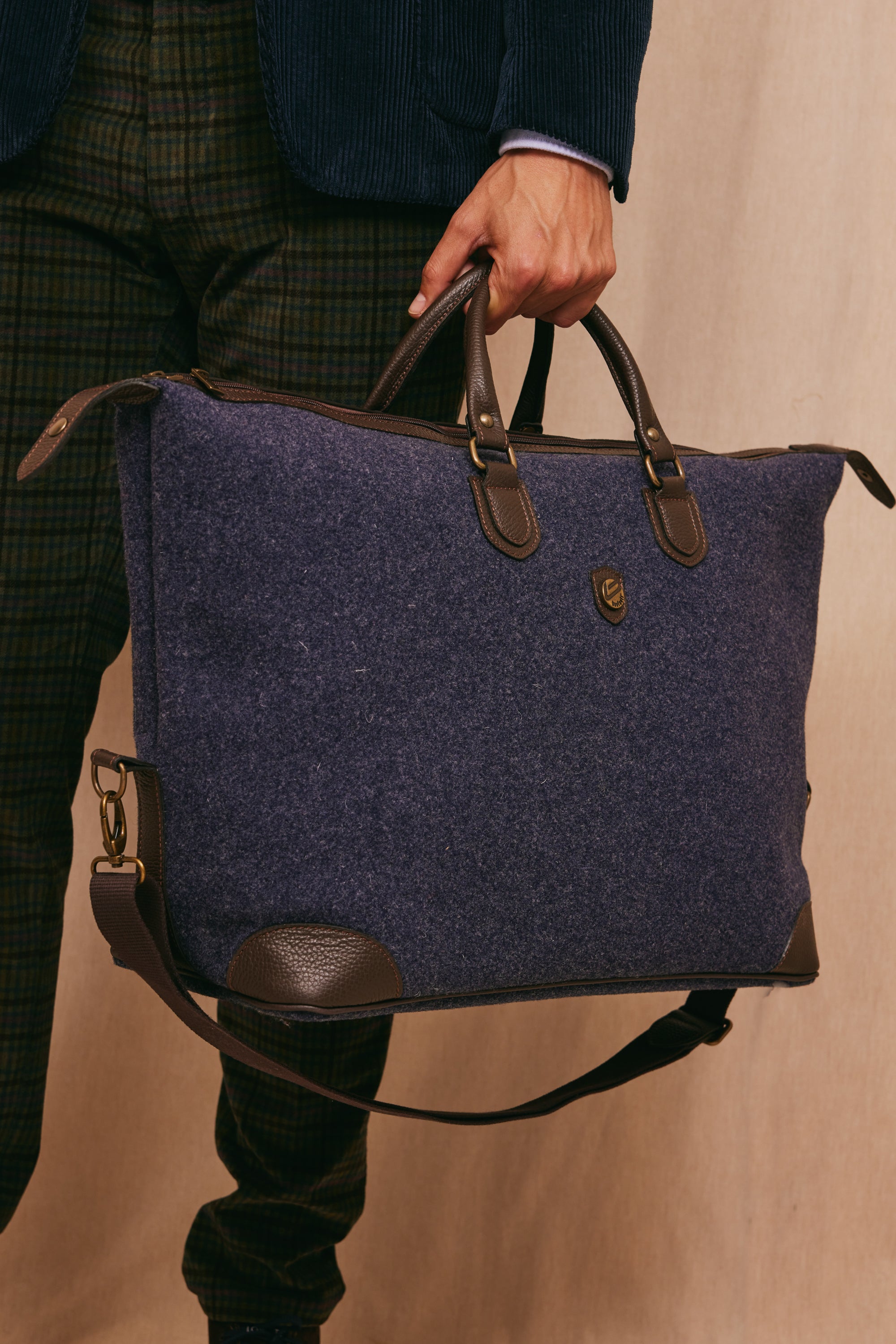 Flannel tote bag 2025