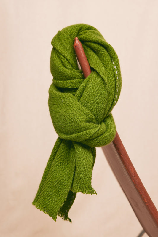 CASHMERE SCARF GREEN